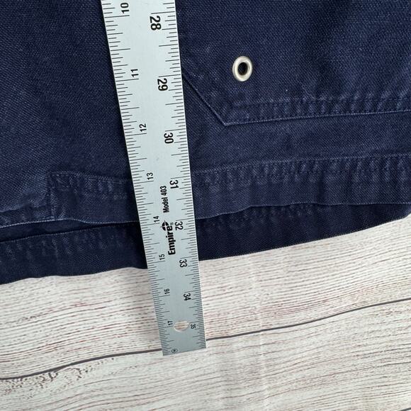 Vintage‎ Y2K Polo Ralph Lauren Distressed Marine Explorer Jacket Men's XL Blue - Picture 12 of 13